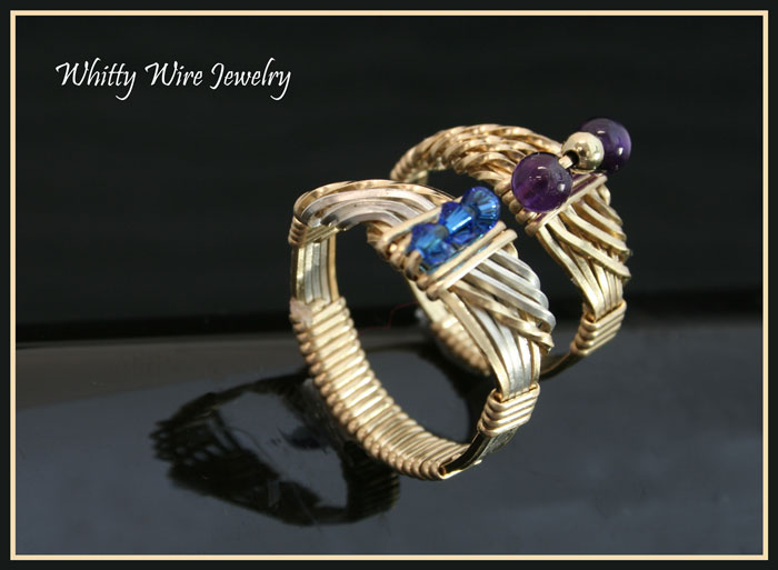 Wonderful Wire Wrapped Rings